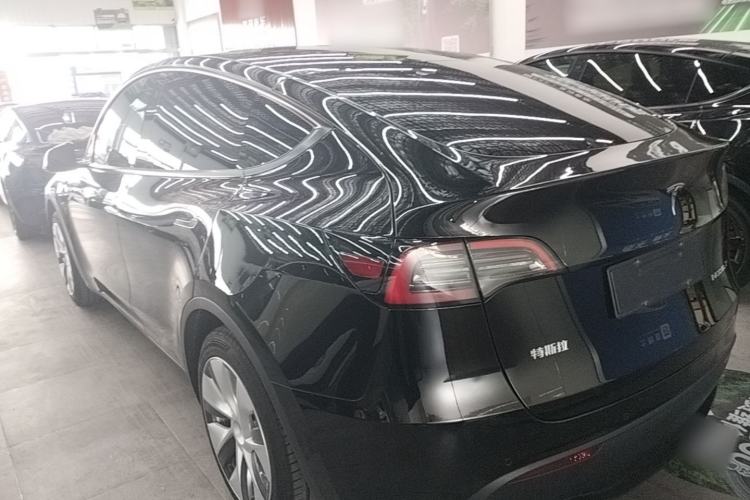 Used Tesla Model Y 2022 Revised Version Rear-Wheel Drive Rear Left 45 Deg
