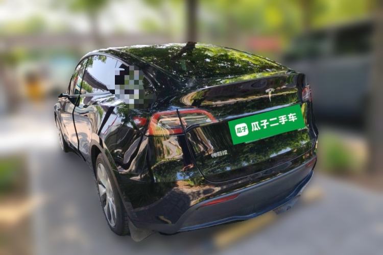 Used Tesla Model Y 2022 Revised Version Rear-Wheel Drive Rear Left 45 Deg