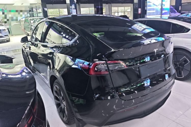 Used Tesla Model Y 2022 Revised Version Long-Range All-Wheel Drive Rear Left 45 Deg