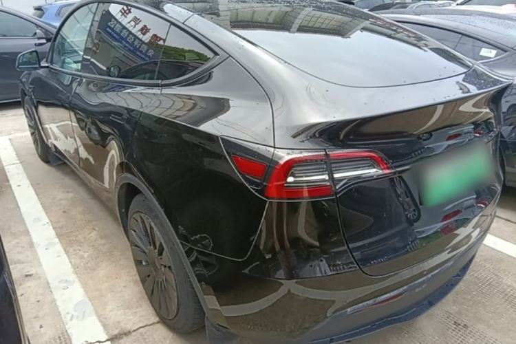 Used Tesla Model Y 2022 Revised Version Rear-Wheel Drive Rear Left 45 Deg