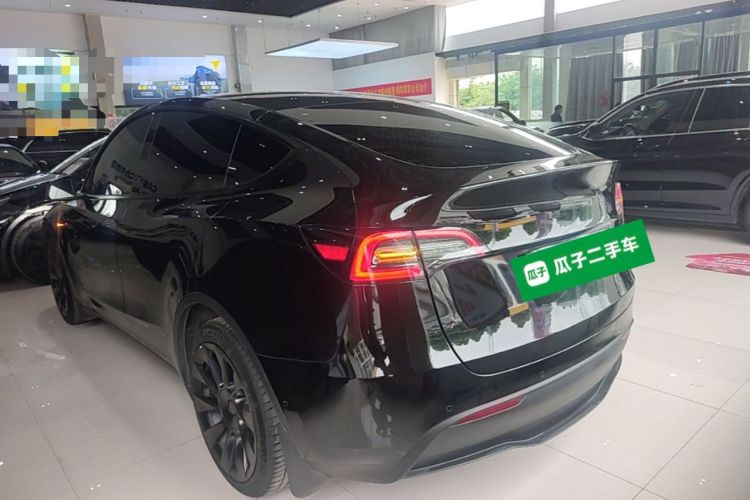 Used Tesla Model Y 2022 Revised Version Rear-Wheel Drive Rear Left 45 Deg