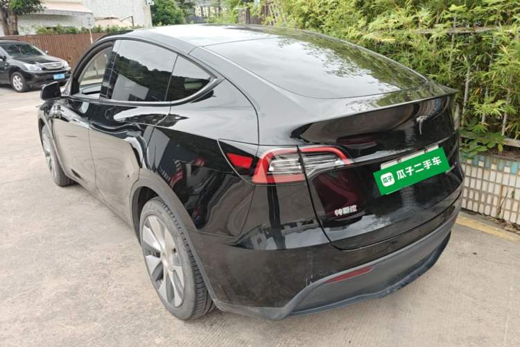 Used Tesla Model Y 2022 Revised Version Rear-Wheel Drive Rear Left 45 Deg