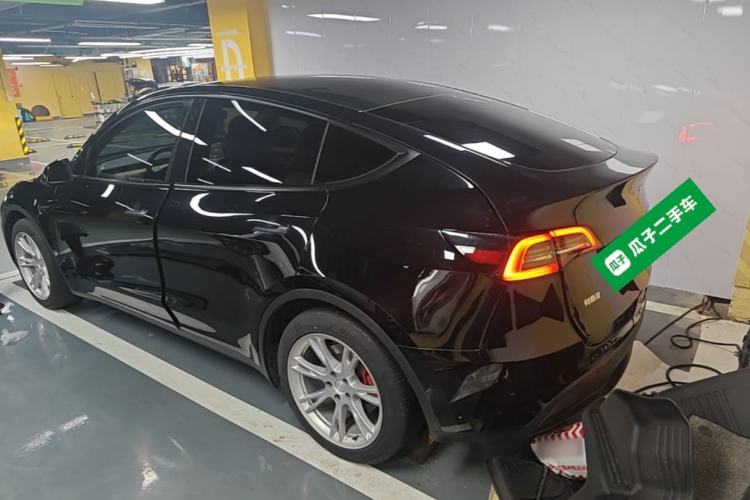 Used Tesla Model Y 2022 Rear-Wheel-Drive Version Rear Left 45 Deg