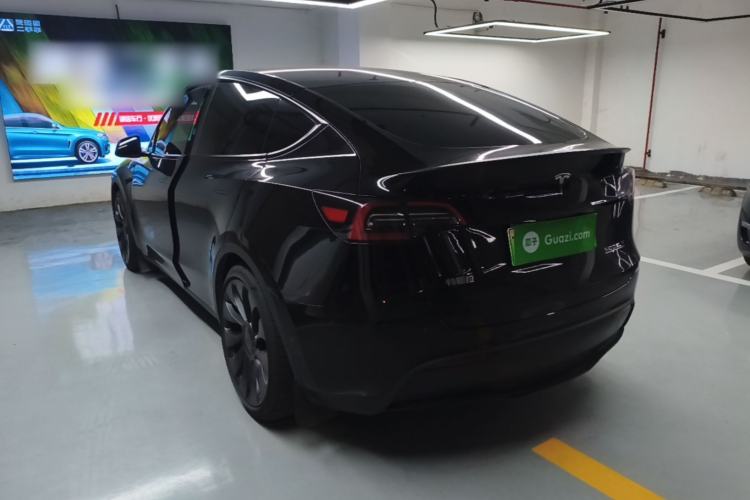 Used Tesla Model Y 2022 Performance High-Performance All-Wheel-Drive Version Rear Left 45 Deg
