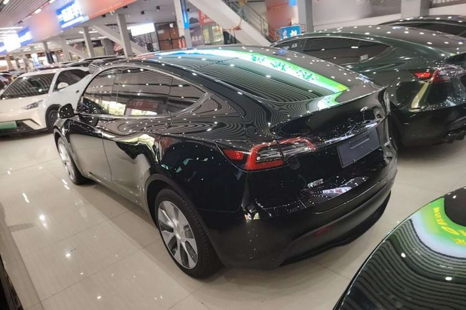 Used Tesla Model Y 2022 Revised Version Rear-Wheel Drive Rear Left 45 Deg