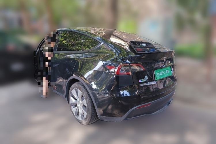 Used Tesla Model Y 2022 Revised Version Rear-Wheel Drive Rear Left 45 Deg
