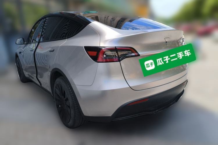 Used Tesla Model Y 2022 Revised Version Rear-Wheel Drive Rear Left 45 Deg