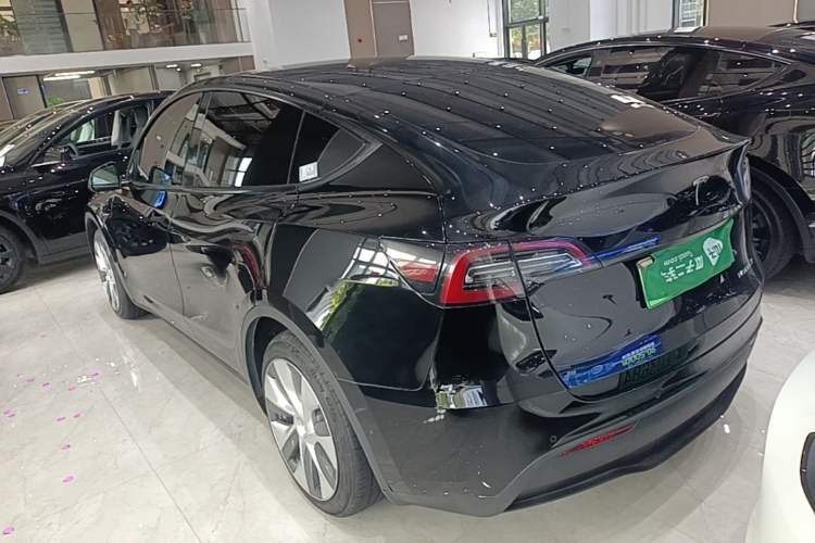 Used Tesla Model Y 2022 Revised Version Rear-Wheel Drive Rear Left 45 Deg