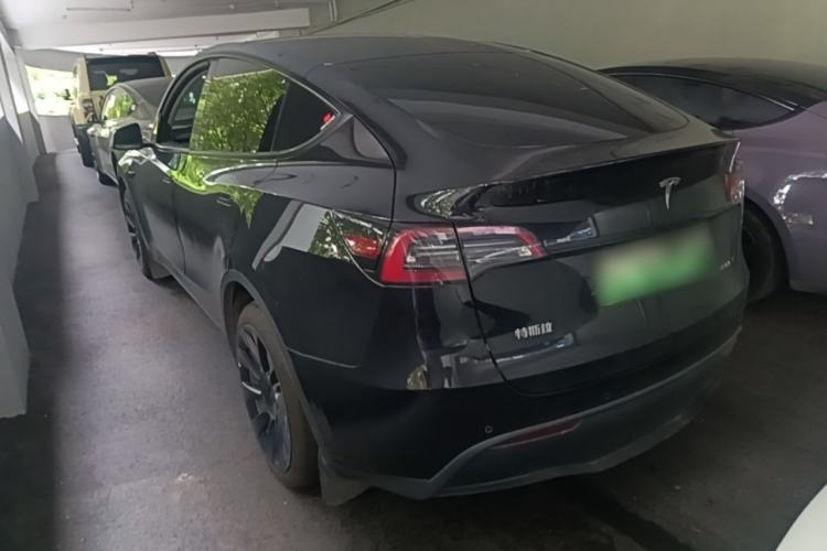 Used Tesla Model Y 2022 Long-Range All-Wheel-Drive Version Rear Left 45 Deg