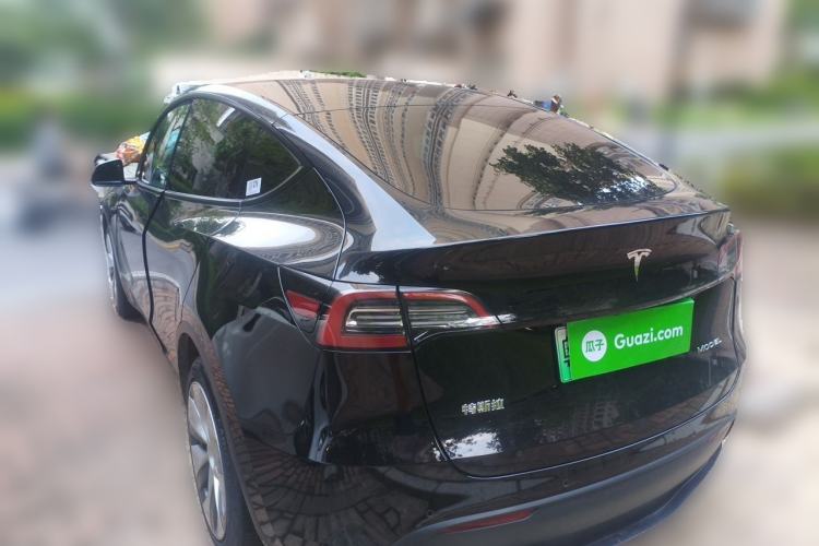 Used Tesla Model Y 2022 Revised Version Rear-Wheel Drive Rear Left 45 Deg