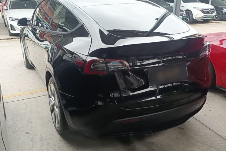 Used Tesla Model Y 2022 Revised Version Rear-Wheel Drive Rear Left 45 Deg