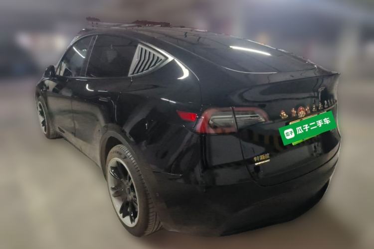 Used Tesla Model Y 2022 Revised Version Rear-Wheel Drive Rear Left 45 Deg