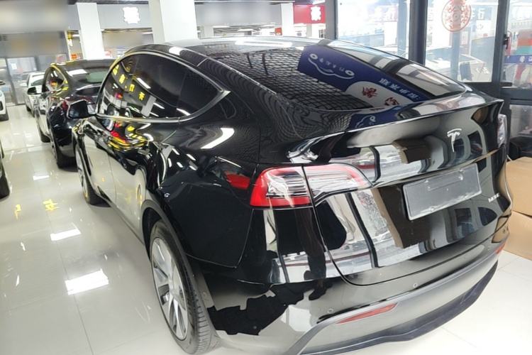 Used Tesla Model Y 2022 Revised Version Rear-Wheel Drive Rear Left 45 Deg