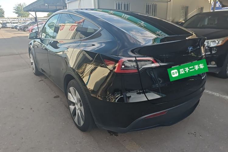 Used Tesla Model Y 2022 Revised Version Rear-Wheel Drive Rear Left 45 Deg