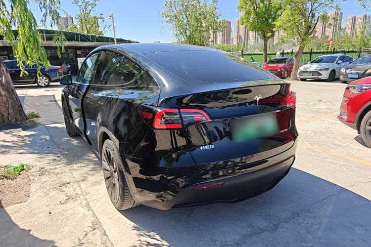 Used Tesla Model Y 2022 Revised Version Rear-Wheel Drive Rear Left 45 Deg