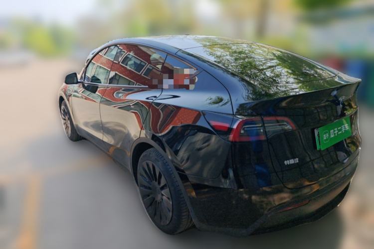 Used Tesla Model Y 2022 Revised Version Rear-Wheel Drive Rear Left 45 Deg
