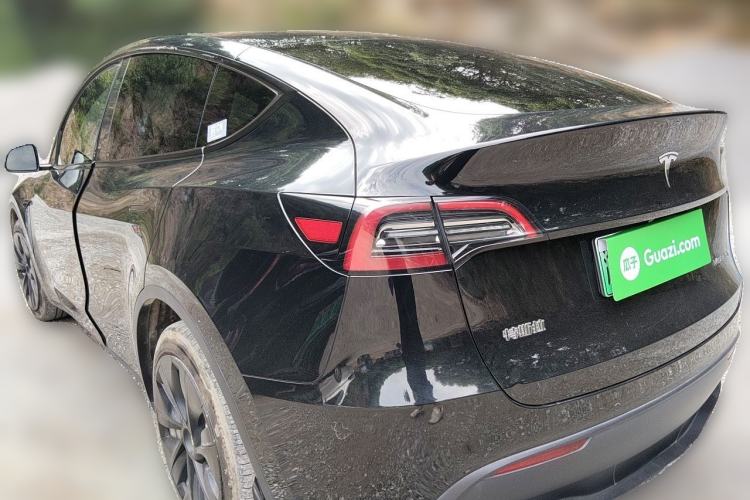 Used Tesla Model Y 2022 Revised Version Long-Range All-Wheel Drive Rear Left 45 Deg