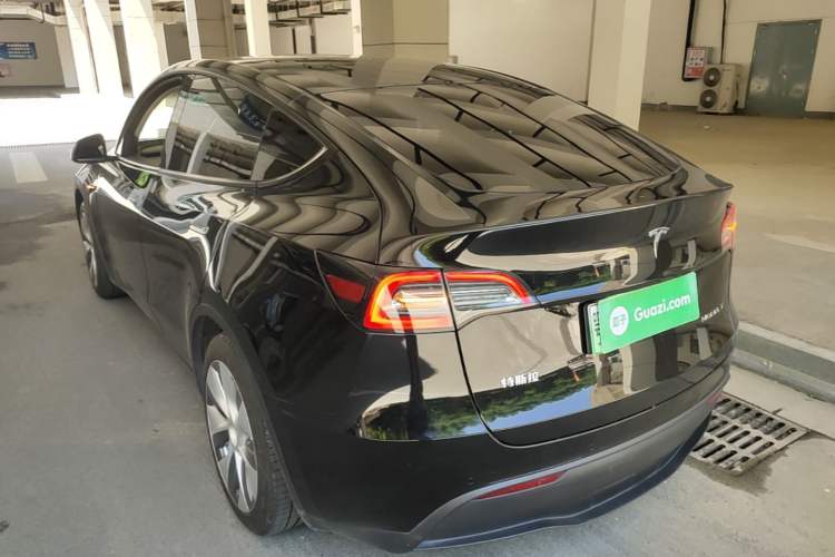 Used Tesla Model Y 2022 Revised Version Rear-Wheel Drive Rear Left 45 Deg