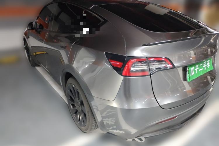 Used Tesla Model Y 2022 Revised Version Rear-Wheel Drive Rear Left 45 Deg