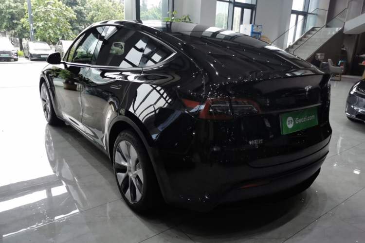 Used Tesla Model Y 2022 Revised Version Rear-Wheel Drive Rear Left 45 Deg