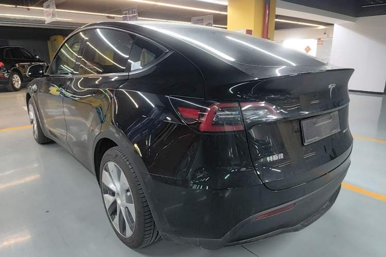 Used Tesla Model Y 2022 Revised Version Rear-Wheel Drive Rear Left 45 Deg