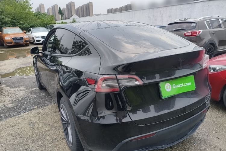 Used Tesla Model Y 2022 Revised Version Rear-Wheel Drive Rear Left 45 Deg