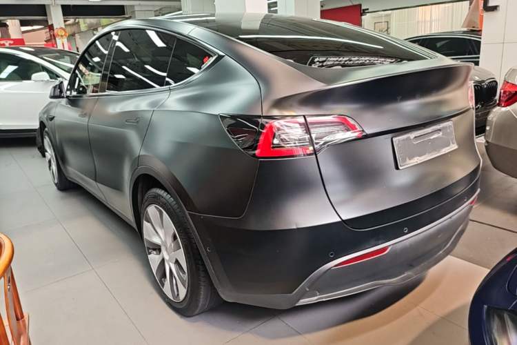 Used Tesla Model Y 2022 Revised Version Rear-Wheel Drive Rear Left 45 Deg