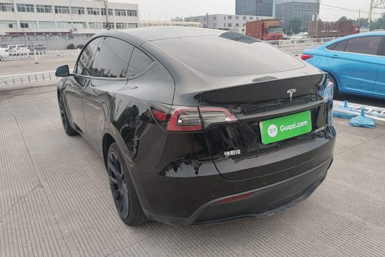 Used Tesla Model Y 2022 Revised Version Rear-Wheel Drive Rear Left 45 Deg