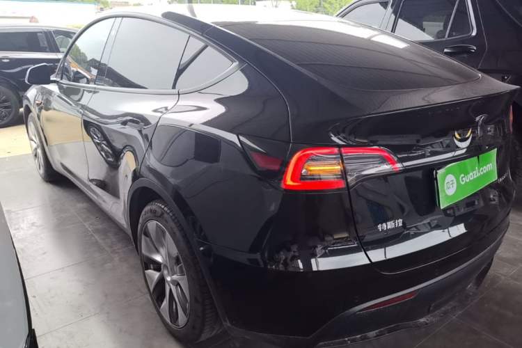 Used Tesla Model Y 2022 Revised Version Rear-Wheel Drive Rear Left 45 Deg