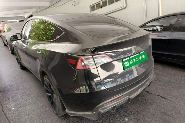 Used Tesla Model Y 2022 Revised Version Rear-Wheel Drive Rear Left 45 Deg