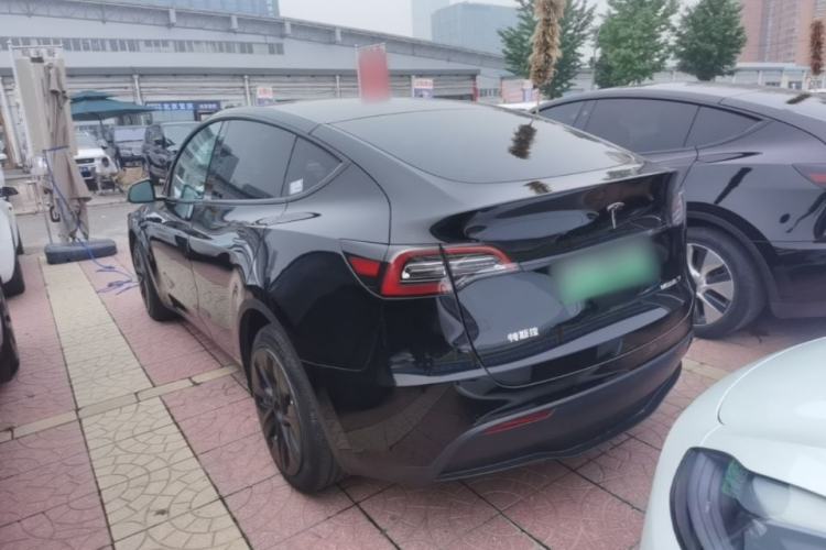 Used Tesla Model Y 2022 Revised Version Long-Range All-Wheel Drive Rear Left 45 Deg