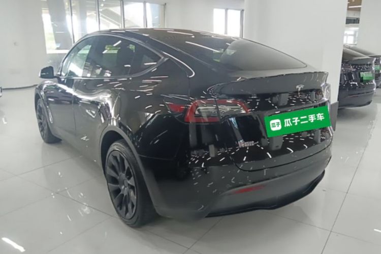 Used Tesla Model Y 2022 Revised Version Long-Range All-Wheel Drive Rear Left 45 Deg
