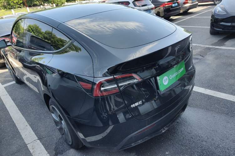 Used Tesla Model Y 2022 Revised Version Rear-Wheel Drive Rear Left 45 Deg
