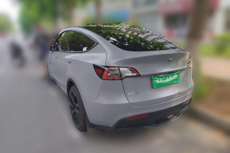 Used Tesla Model Y 2022 Long-Range All-Wheel-Drive Version Rear Left 45 Deg