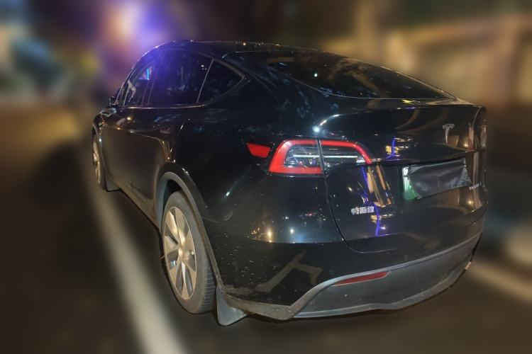 Used Tesla Model Y 2022 Revised Version Rear-Wheel Drive Rear Left 45 Deg