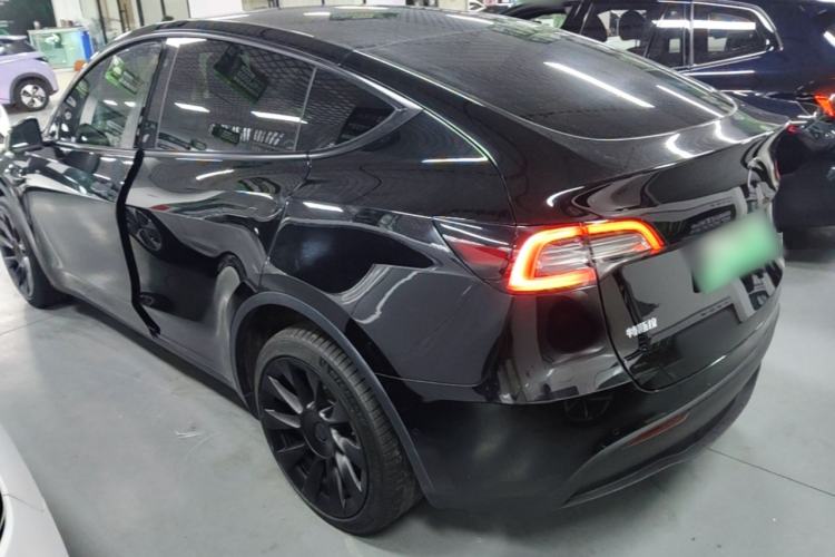 Used Tesla Model Y 2022 Revised Version Long-Range All-Wheel Drive Rear Left 45 Deg