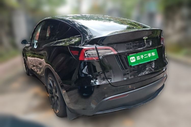 Used Tesla Model Y 2022 Rear-Wheel-Drive Version Rear Left 45 Deg