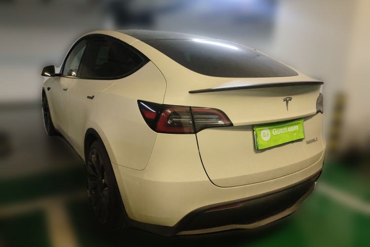 Used Tesla Model Y 2022 Performance High-Performance All-Wheel-Drive Version Rear Left 45 Deg