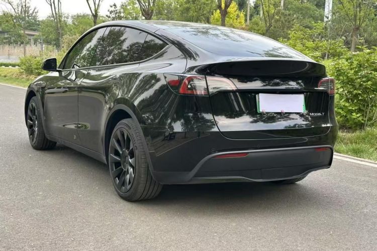 Used Tesla Model Y 2022 Revised Version Long-Range All-Wheel Drive Rear Left 45 Deg