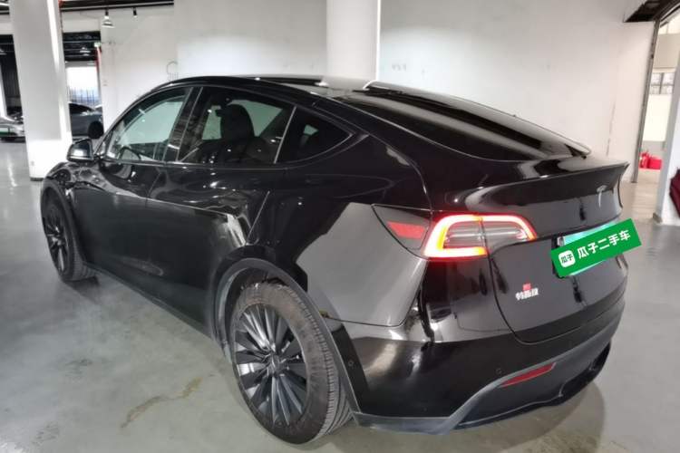 Used Tesla Model Y 2022 Revised Version Rear-Wheel Drive Rear Left 45 Deg