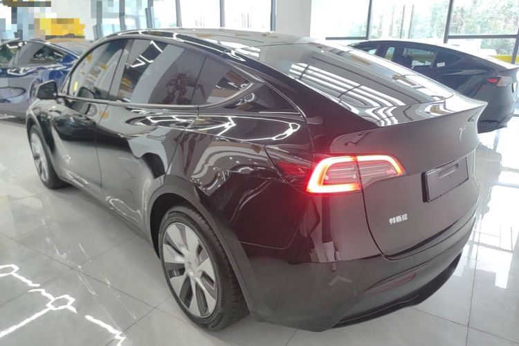 Used Tesla Model Y 2022 Revised Version Rear-Wheel Drive Rear Left 45 Deg