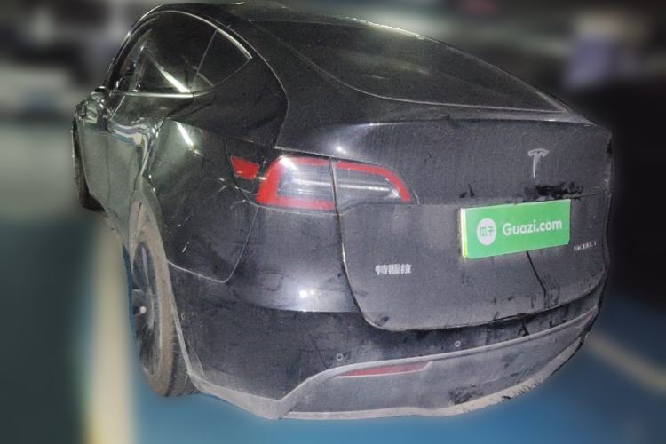 Used Tesla Model Y 2022 Revised Version Rear-Wheel Drive Rear Left 45 Deg