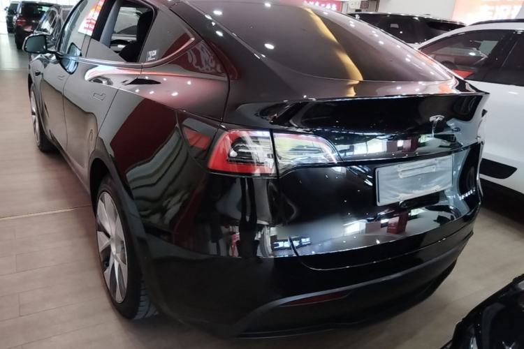 Used Tesla Model Y 2022 Revised Version Rear-Wheel Drive Rear Left 45 Deg