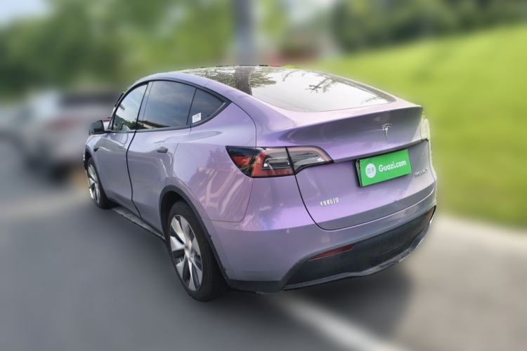Used Tesla Model Y 2022 Revised Version Rear-Wheel Drive Rear Left 45 Deg