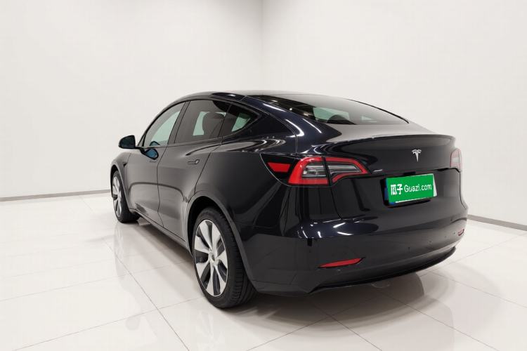 Used Tesla Model Y 2022 Revised Version Long-Range All-Wheel Drive Rear Left 45 Deg