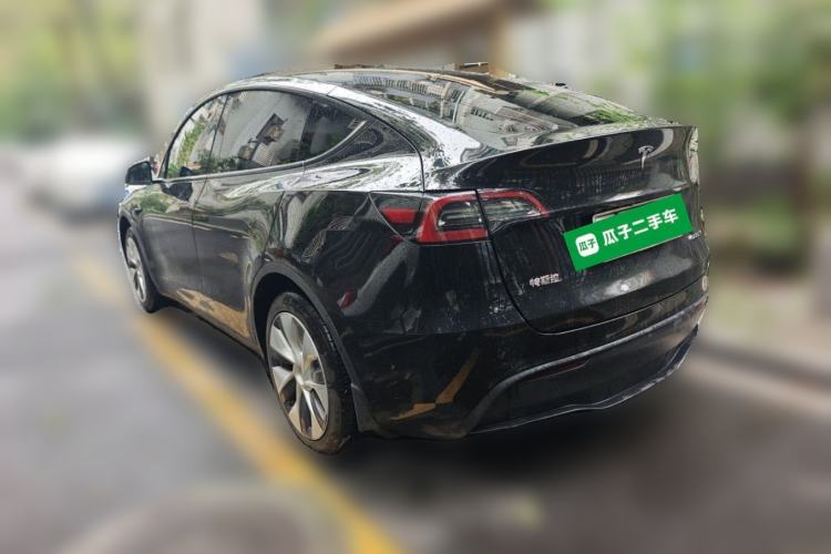 Used Tesla Model Y 2022 Revised Version Rear-Wheel Drive Rear Left 45 Deg