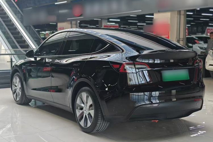 Used Tesla Model Y 2022 Revised Version Long-Range All-Wheel Drive Rear Left 45 Deg