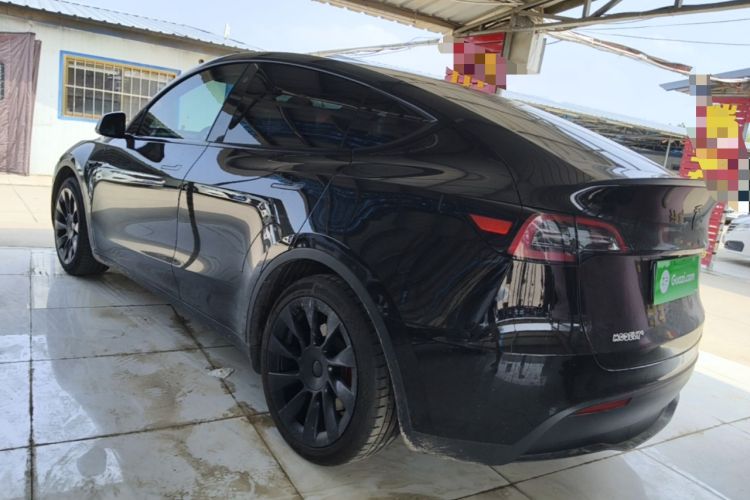 Used Tesla Model Y 2022 Revised Version Rear-Wheel Drive Rear Left 45 Deg