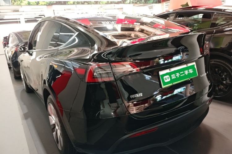 Used Tesla Model Y 2022 Revised Version Rear-Wheel Drive Rear Left 45 Deg