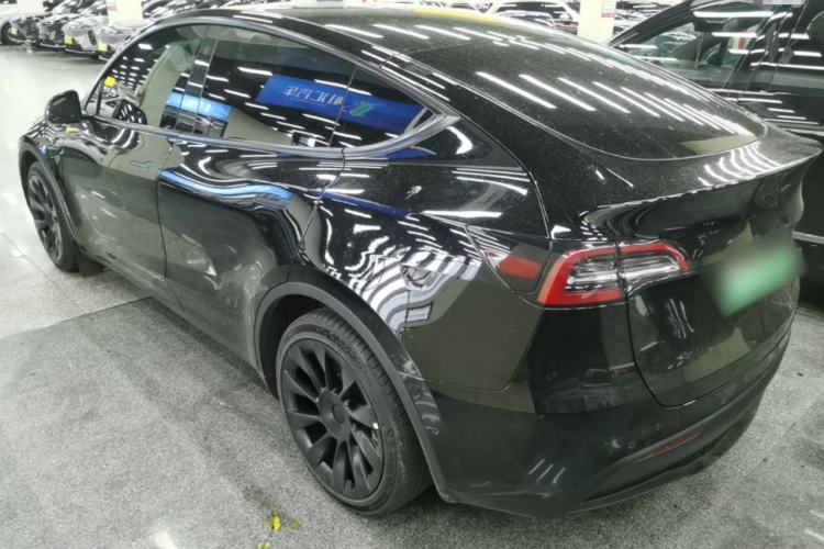 Used Tesla Model Y 2022 Rear-Wheel-Drive Version Rear Left 45 Deg